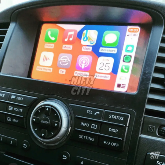 Nissan Pathfinder 2010-2012 Apple CarPlay & Android Auto R51 - Nifty City