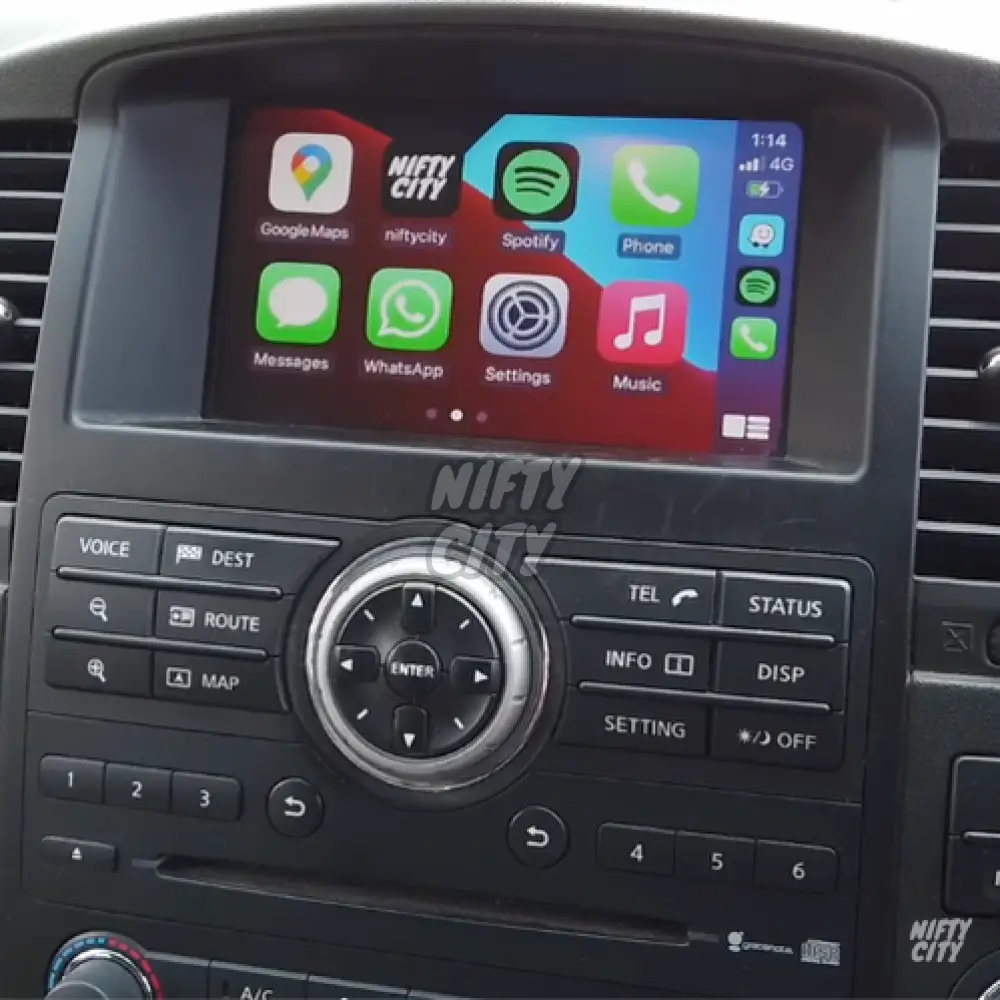 Nissan Pathfinder 2008-2012 Apple CarPlay & Android Auto R51 - Nifty City