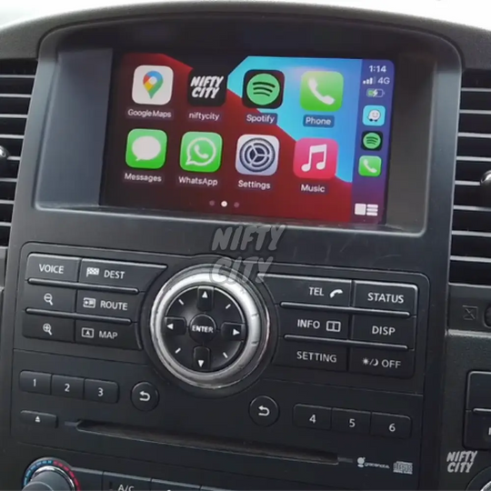 Nissan Pathfinder 2008-2012 Apple CarPlay & Android Auto R51 - Nifty City