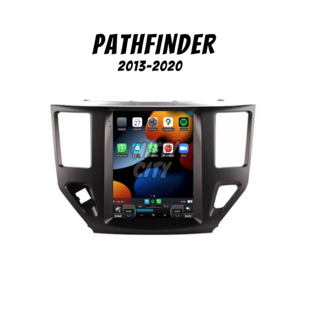 Nissan Pathfinder 2008-2020 Apple CarPlay & Android Auto Tesla-Style - Nifty City