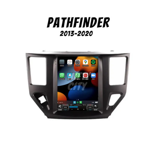 Nissan Pathfinder 2008-2020 Apple CarPlay & Android Auto Tesla-Style - Nifty City