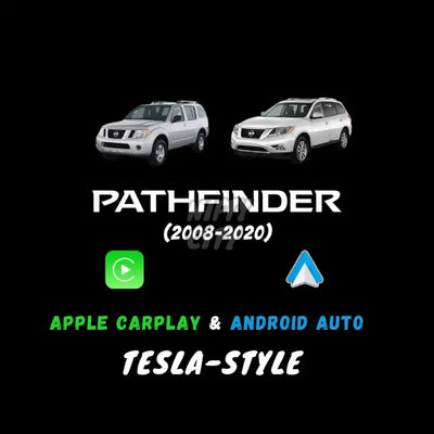 Nissan Pathfinder 2008-2020 Apple CarPlay & Android Auto Tesla-Style - Nifty City