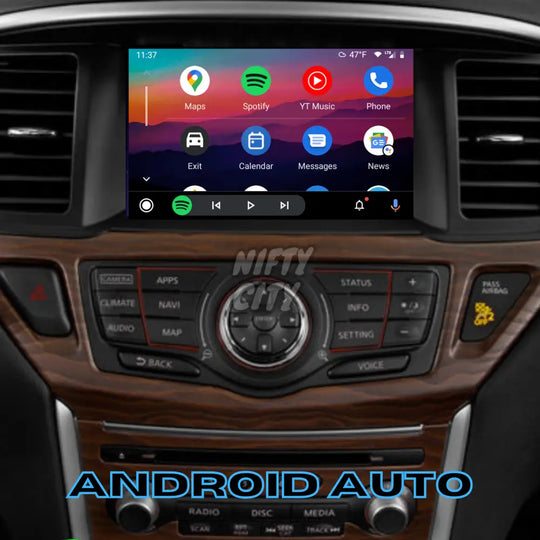 Nissan Pathfinder 2013-2021 Apple CarPlay & Android Auto (Advanced) - Nifty City