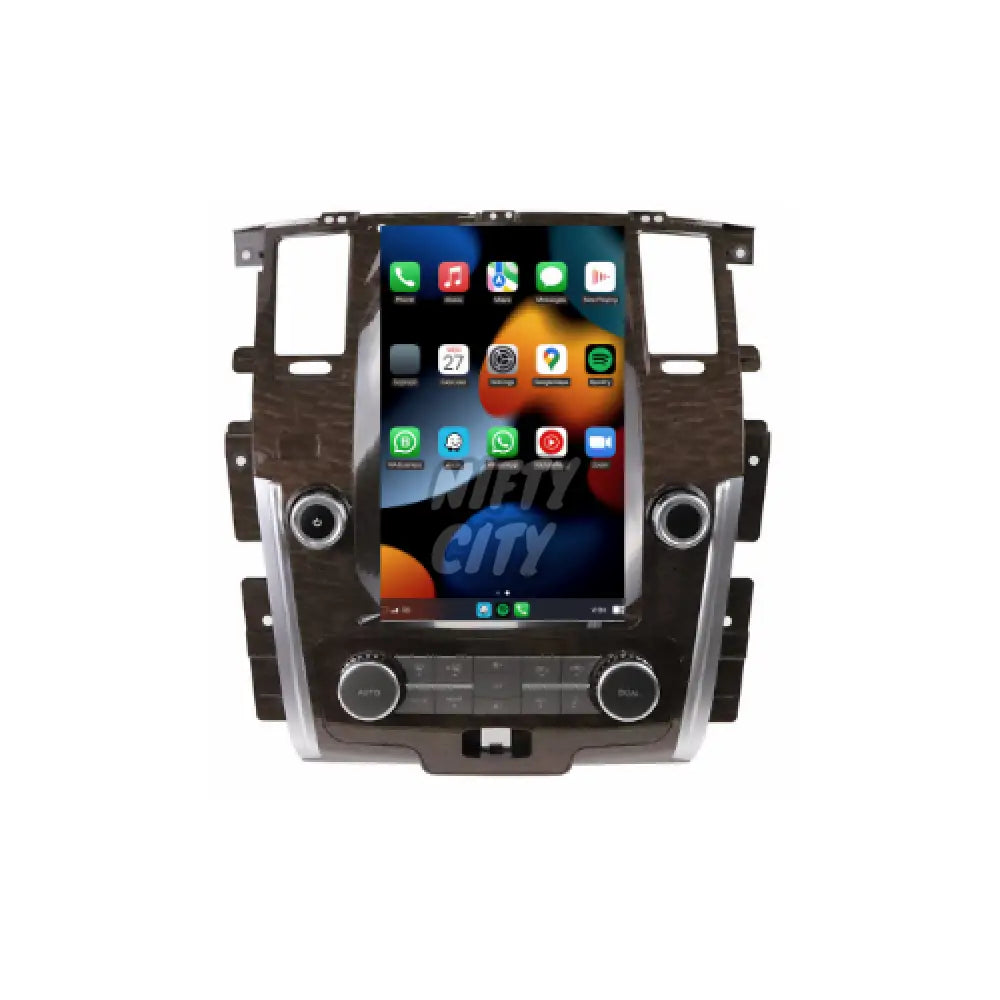 Nissan Patrol 2010-2021 Apple CarPlay & Android Auto Tesla-Style - Nifty City