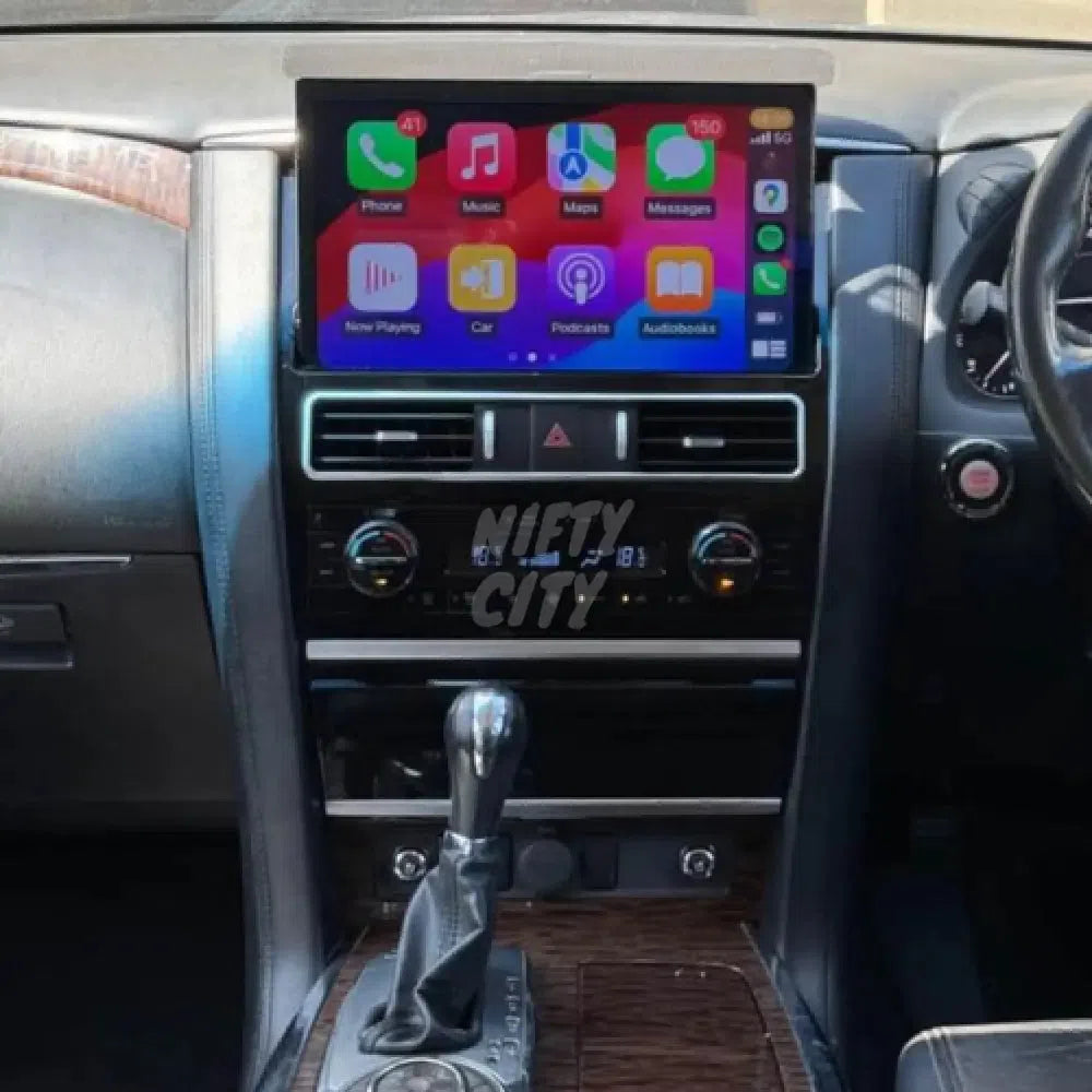 Nissan Patrol/Aramda 2010-2021 Y62 Apple CarPlay & Android Auto Ultra-Wide Screen 13.3" - Nifty City