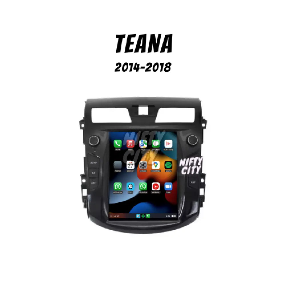 Nissan Teana 2008-2018 Apple CarPlay & Android Auto Tesla-Style - Nifty City