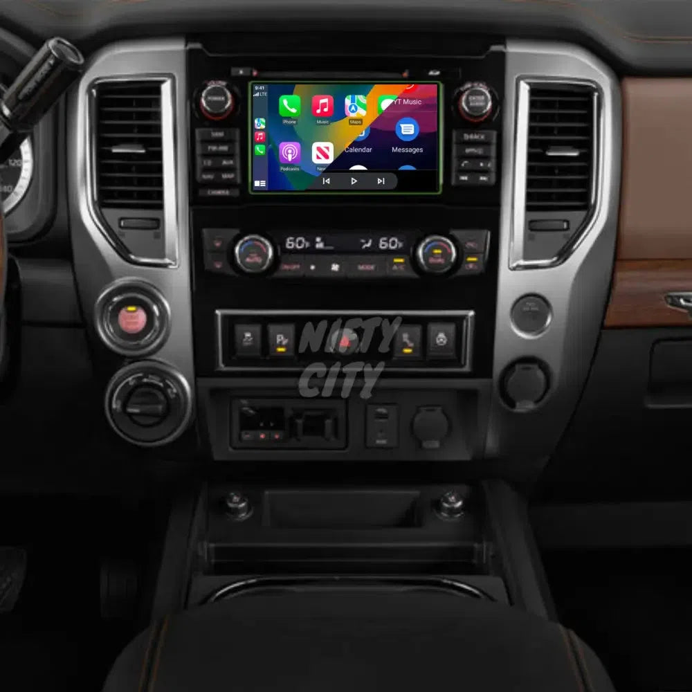 Nissan Titan 2015-2019 Apple CarPlay & Android Auto OEM Integration - Nifty City