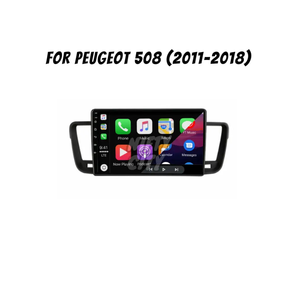 Peugeot 508 2011-2018 Apple CarPlay & Android Auto Integration - Nifty City