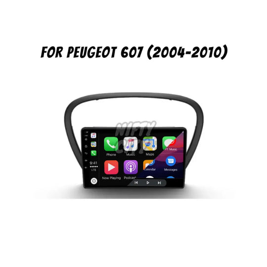 Peugeot 607 2004-2010 Apple CarPlay & Android Auto Integration - Nifty City