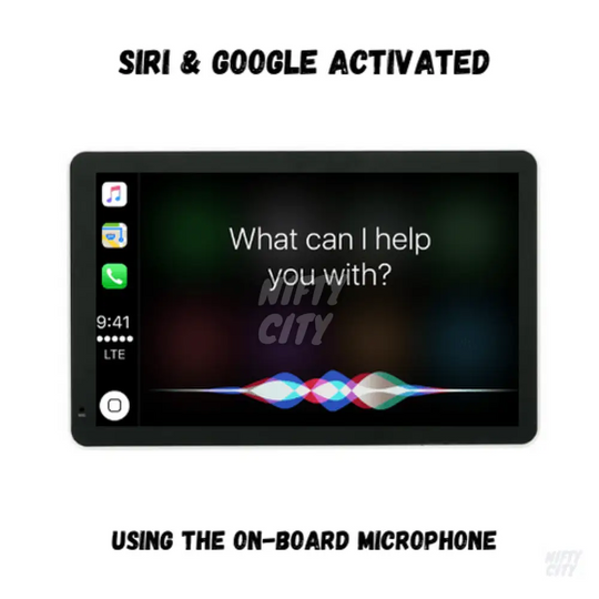 Portable Wireless Apple CarPlay & Android Auto In Any Car - Nifty City
