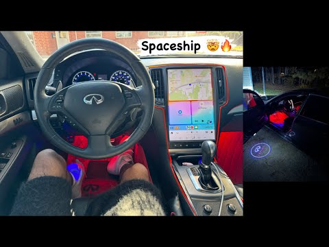 Tesla Screen For Infiniti G37 2007-2013 Apple CarPlay Android Auto