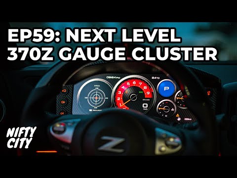 Nissan 370Z 2009-2022 Digital Instrument Cluster Dash Speedo Upgrade