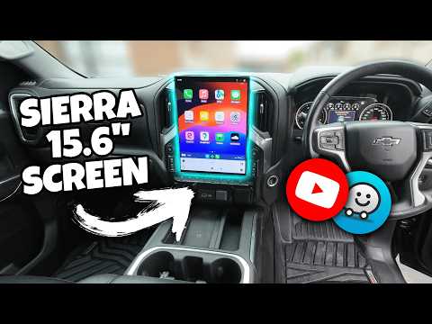 GMC Sierra 2007-2026 Apple CarPlay & Android Auto Tesla Screen