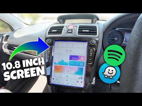 Subaru WRX 2015-2021 Apple CarPlay & Android Auto Tesla Screen