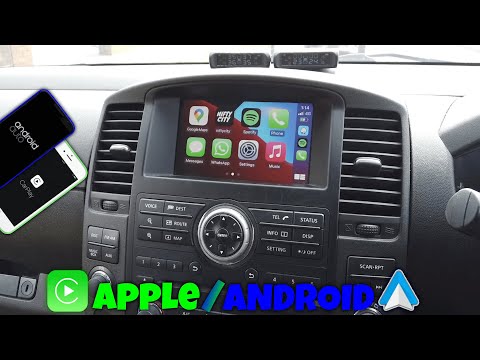 Nissan Navara D40 2010-2014 Apple CarPlay & Android Auto