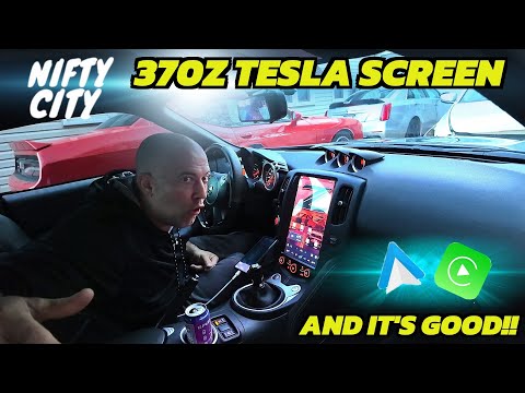 Nissan 370Z 2009-2021 Apple CarPlay & Android Auto Tesla Screen 13.6"
