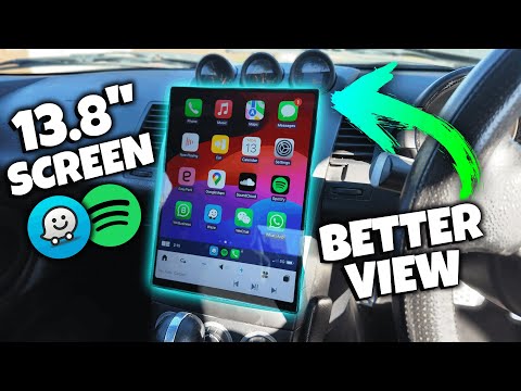 Tesla Screen Nissan 350Z 2002-2009 Apple CarPlay Android Auto