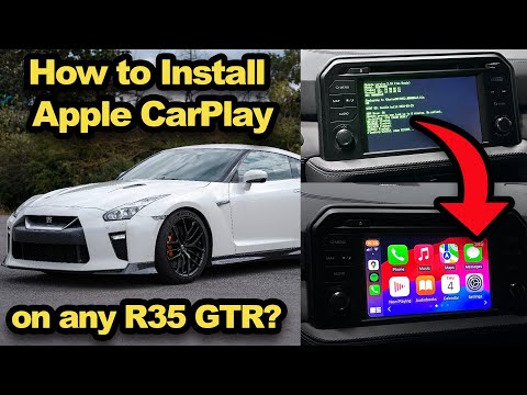 Nissan GT-R 2016-2021 R35 Apple CarPlay & Android Auto OEM Integration