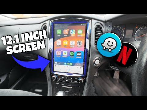 Infiniti EX 2008-2014 Apple CarPlay & Android Auto Tesla Screen