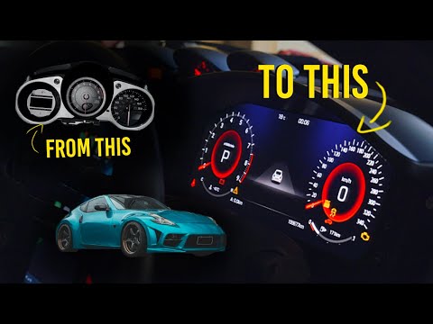 Nissan 370Z 2009-2022 Digital Instrument Cluster Dash Speedo Upgrade