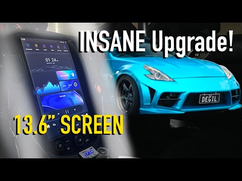 Nissan 370Z 2009-2021 Apple CarPlay & Android Auto Tesla Screen 13.6"