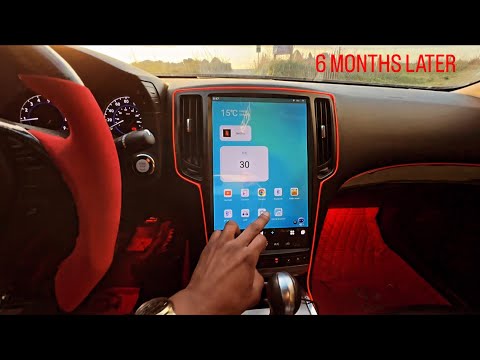 Tesla Screen For Infiniti G37 2007-2013 Apple CarPlay Android Auto