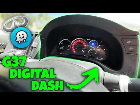 Infiniti G25 2010-2012 Digital Instrument Cluster Dash Upgrade