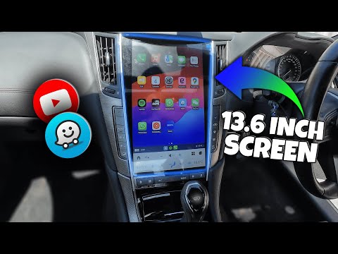 Tesla Screen MK7 Infiniti Q50 2013-2021 Apple CarPlay Android Auto