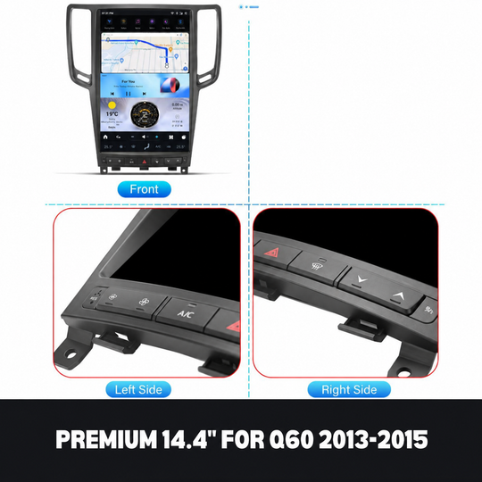 Infiniti Q60 2013-2015 Premium screen details