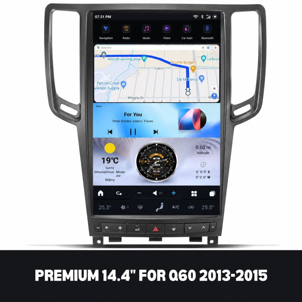 Infiniti Q60 2013-2015 Premium screen front