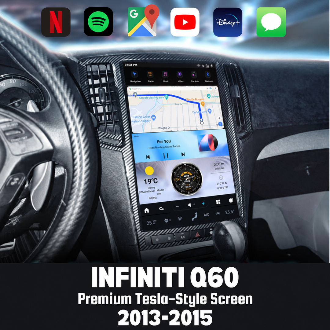 Infiniti Q60 2013-2015 Premium 14.4 inch Tesla-style screen