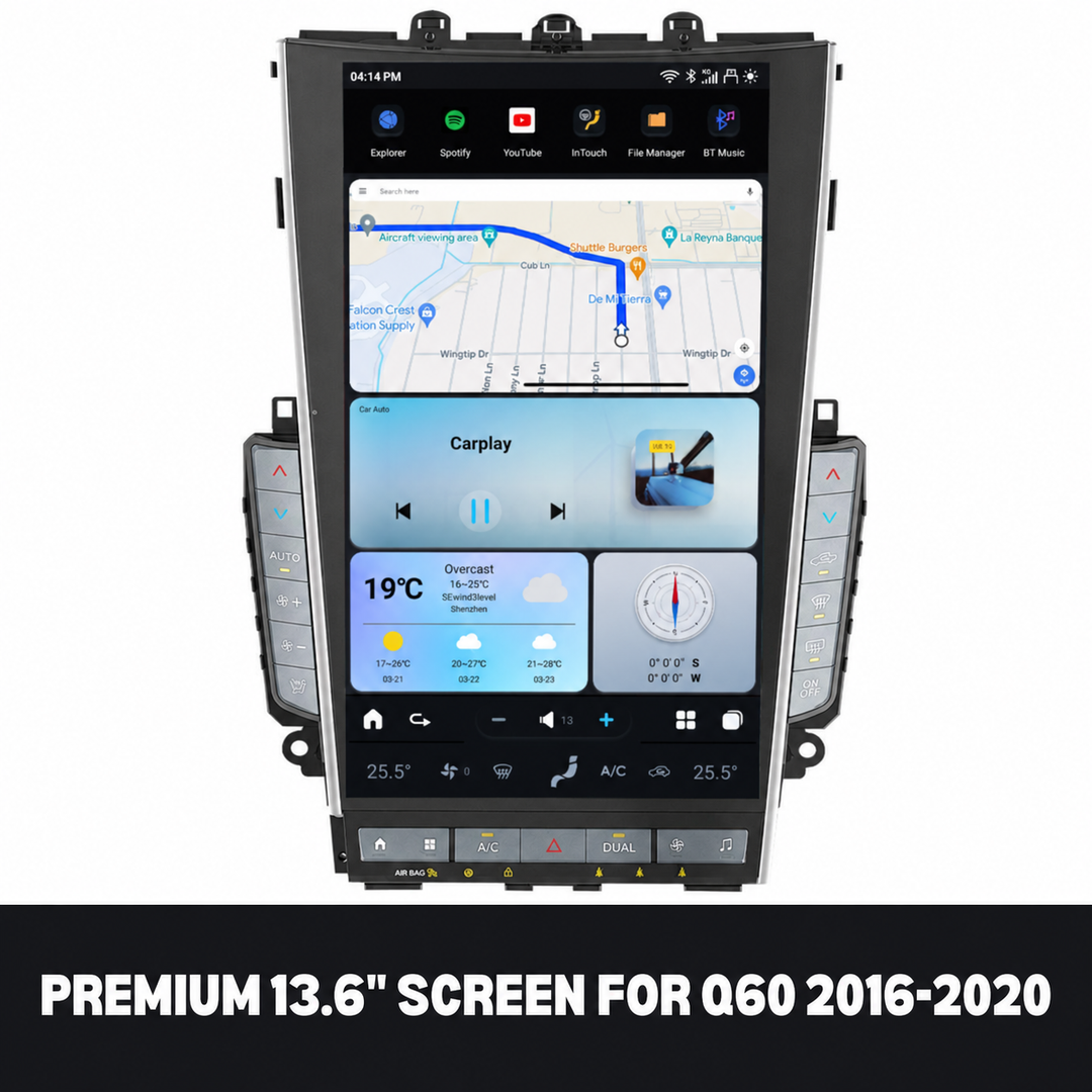 Infiniti Q60 2016-2020 Premium screen front