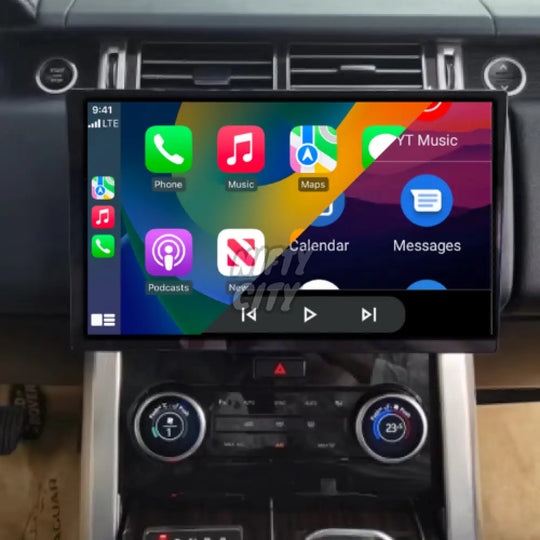 Range Rover Vogue 2013-2017 Apple CarPlay & Android Auto Ultra-Wide Screen 13.3" - Nifty City