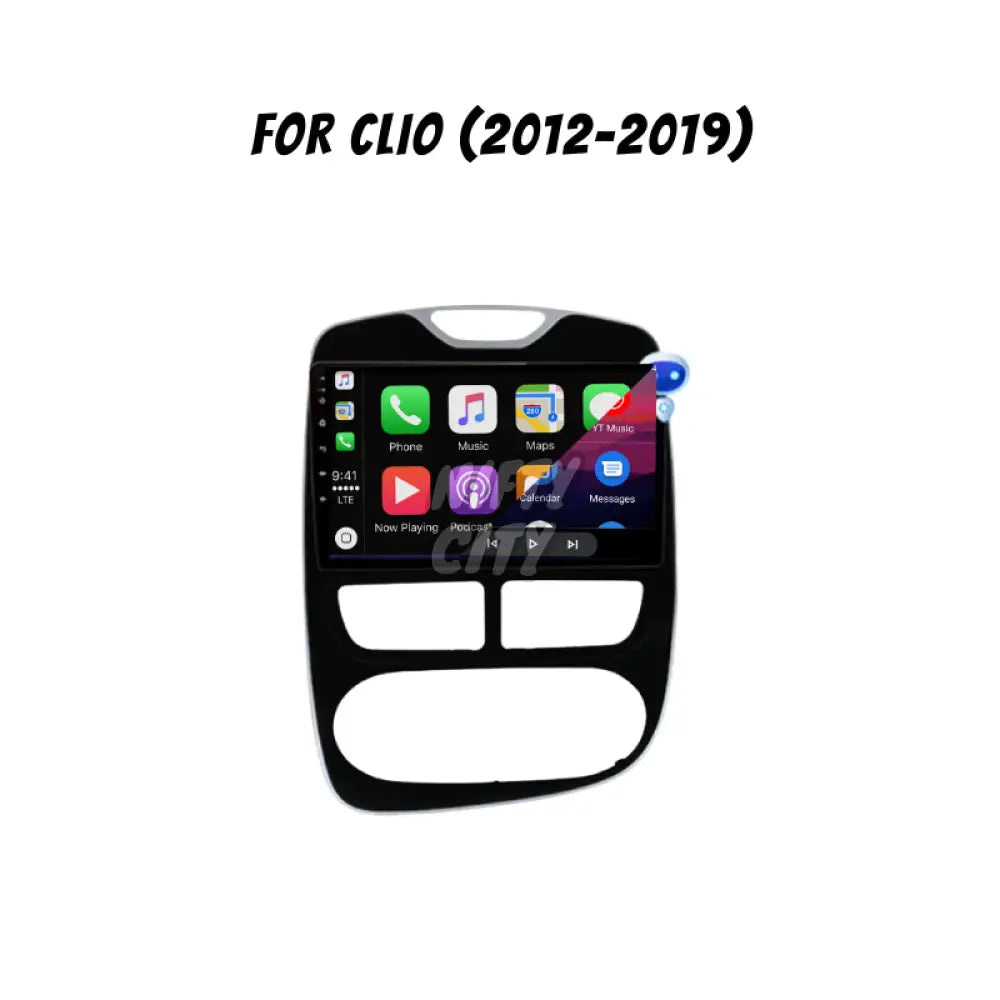 Renault Clio 2012-2019 Apple CarPlay & Android Auto Integration - Nifty City