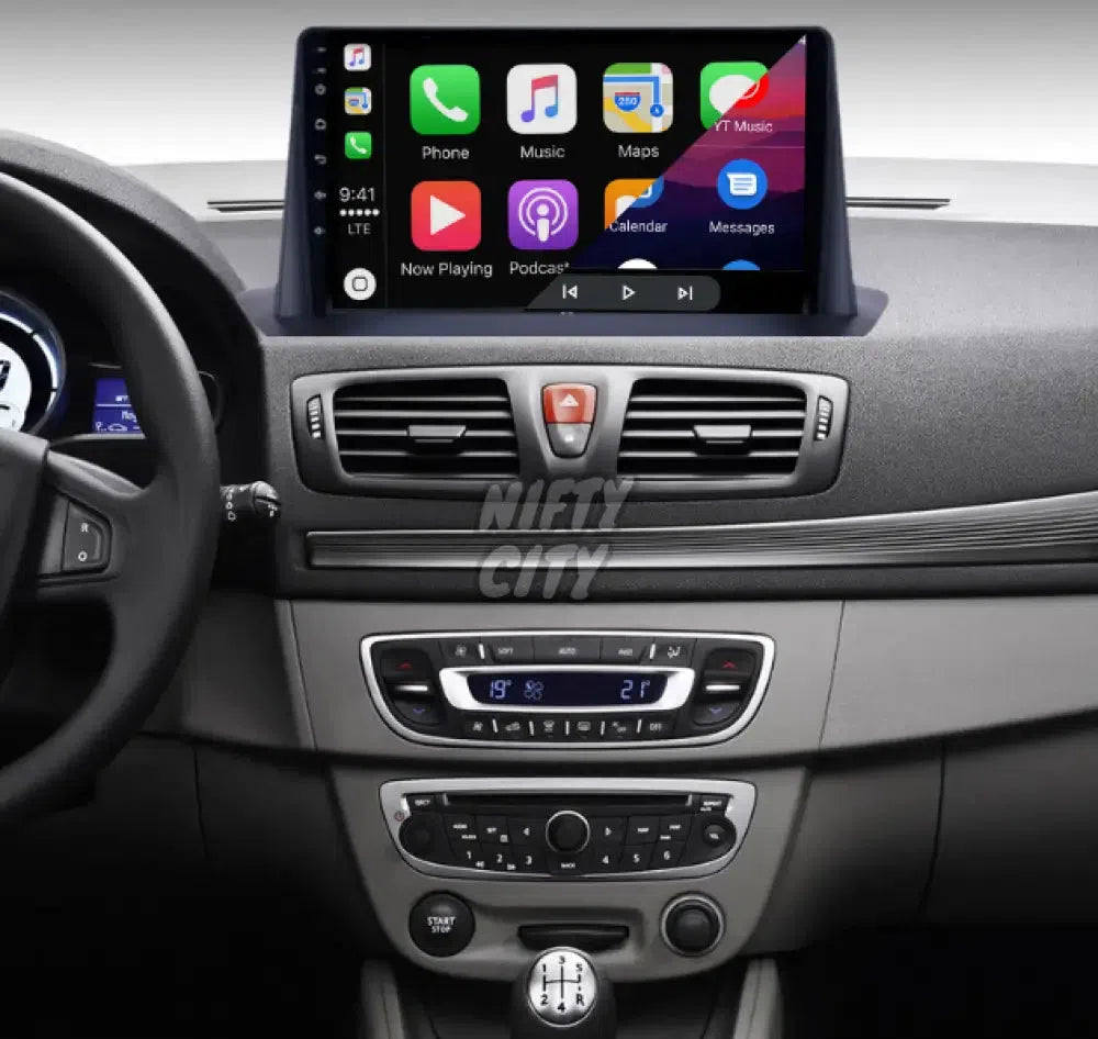 Renault Megane 2008-2014 Apple CarPlay & Android Auto Integration - Nifty City