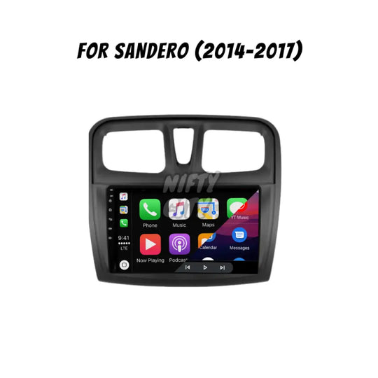 Renault Sandero 2014-2017 Apple CarPlay & Android Auto Integration - Nifty City