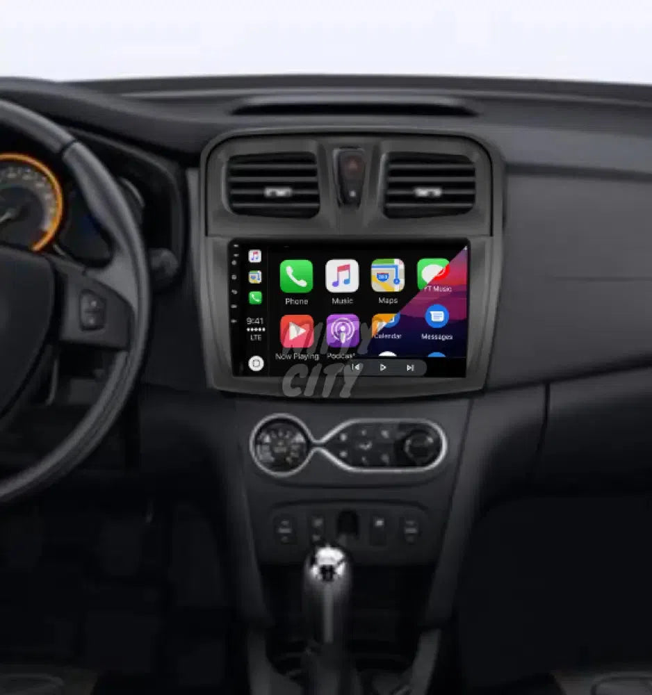 Renault Sandero 2014-2017 Apple CarPlay & Android Auto Integration - Nifty City