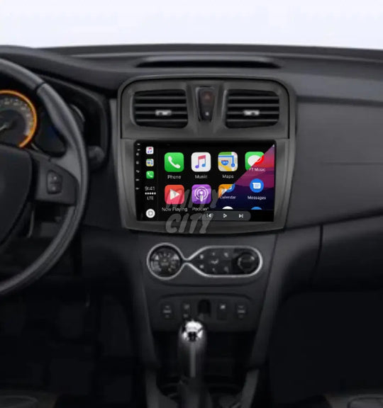 Renault Sandero 2014-2017 Apple CarPlay & Android Auto Integration - Nifty City