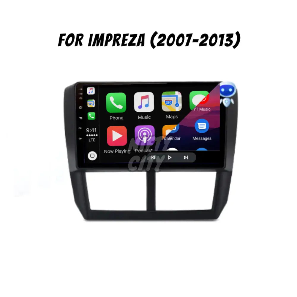 Subaru Impreza 2007-2013 Apple CarPlay & Android Auto Integration - Nifty City