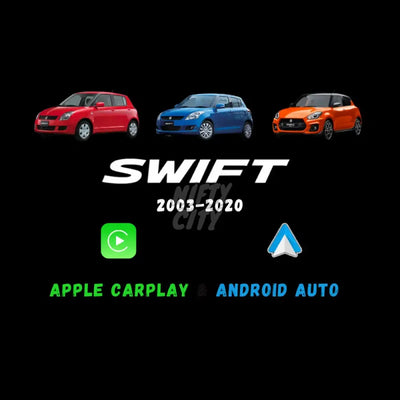 Suzuki Swift 2003-2020 Apple CarPlay & Android Auto Integration - Nifty City
