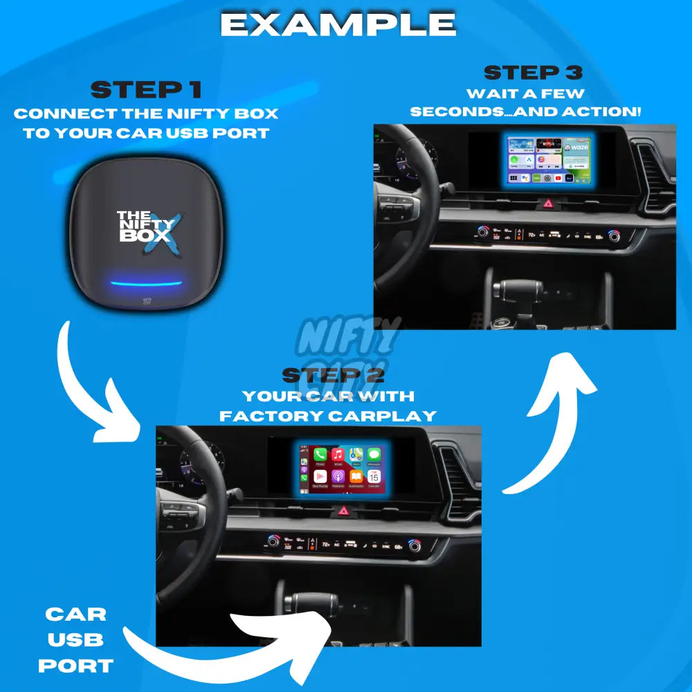 The Nifty Box (For Cars with CarPlay) - Nifty City