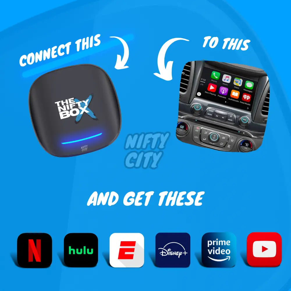 The Nifty Box (For Cars with CarPlay) - Nifty City