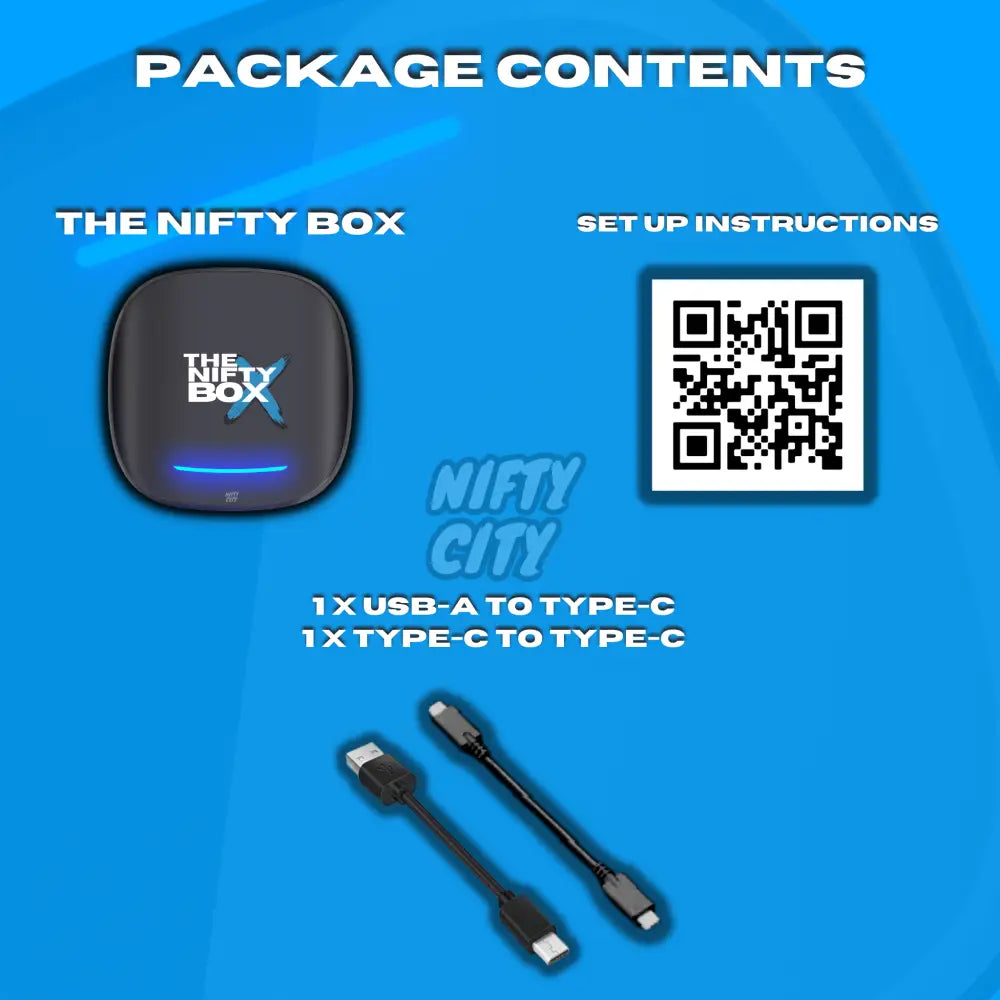 The Nifty Box (For Cars with CarPlay) - Nifty City