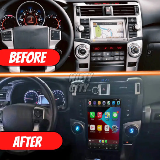 Toyota 4Runner 2009-2019 Apple CarPlay & Android Auto Tesla-Style 13.6" - Nifty City