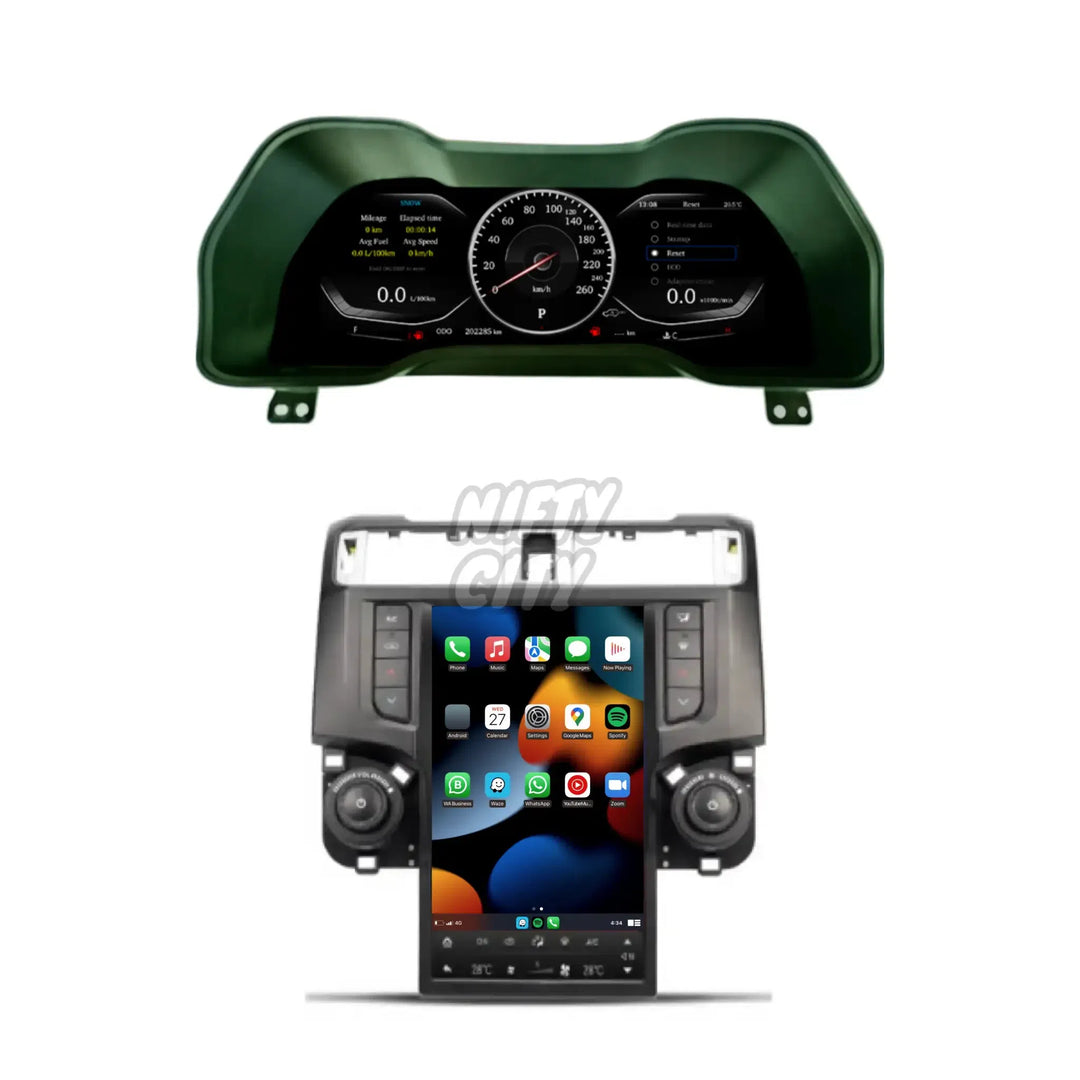 Toyota 4Runner 2010-2022 Fitout Set (Tesla Screen & Digital Cluster)