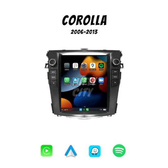 Toyota Corolla 2006-2016 Apple CarPlay & Android Auto Tesla-Style - Nifty City