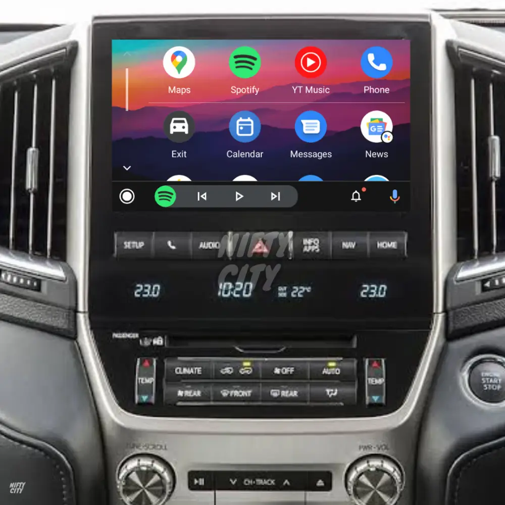 Toyota Landcruiser LC200 2014-2021 Apple CarPlay & Android Auto - Nifty City
