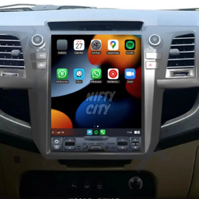 Toyota Fortuner 2007-2015 Apple CarPlay & Android Auto Tesla-Style - Nifty City