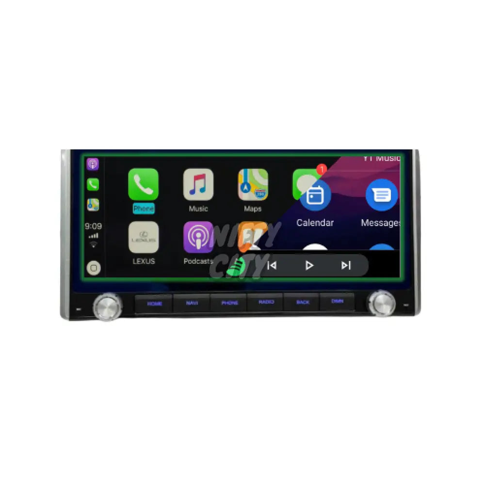 Toyota Fortuner 2015-2021 Apple CarPlay & Android Auto Ultra-Wide Screen 12.3" - Nifty City