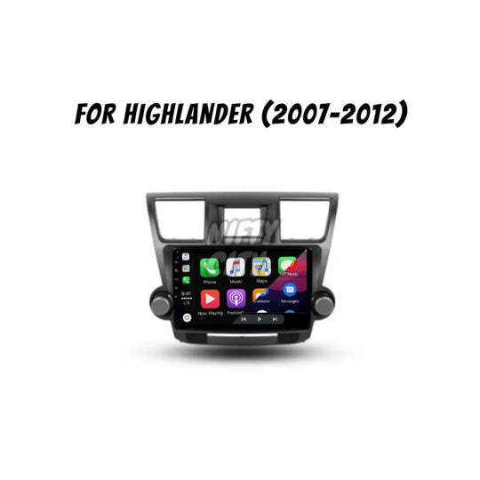 Toyota Highlander 2007-2018 Apple CarPlay & Android Auto Integration - Nifty City